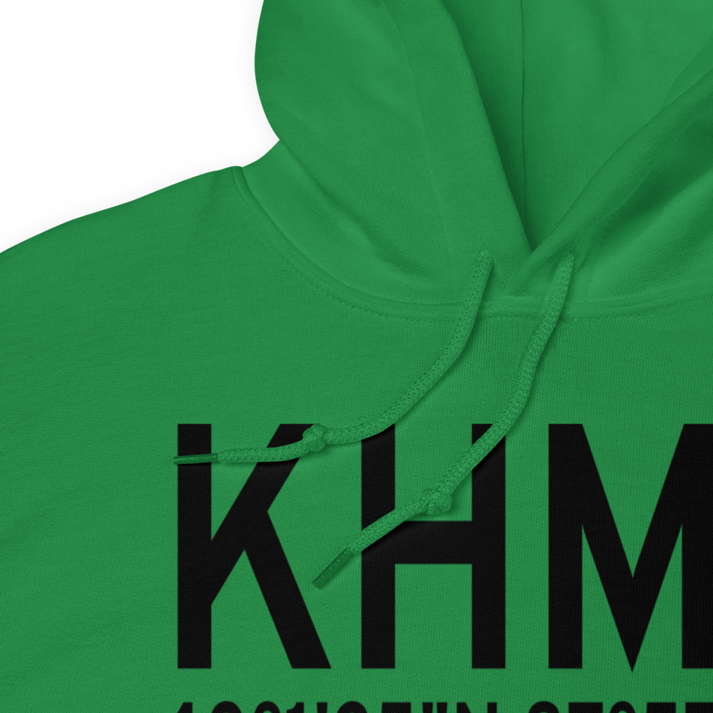 Homer Airport (KHMJ) ICAO Hoodie Sweatshirt 