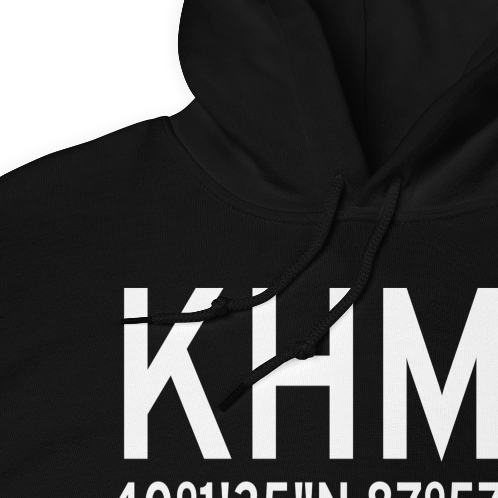 Homer Airport (KHMJ) ICAO Hoodie Sweatshirt 