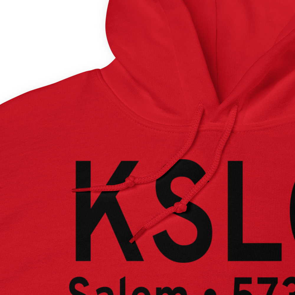 Salem Leckrone Airport (KSLO) ICAO Hoodie Sweatshirt 