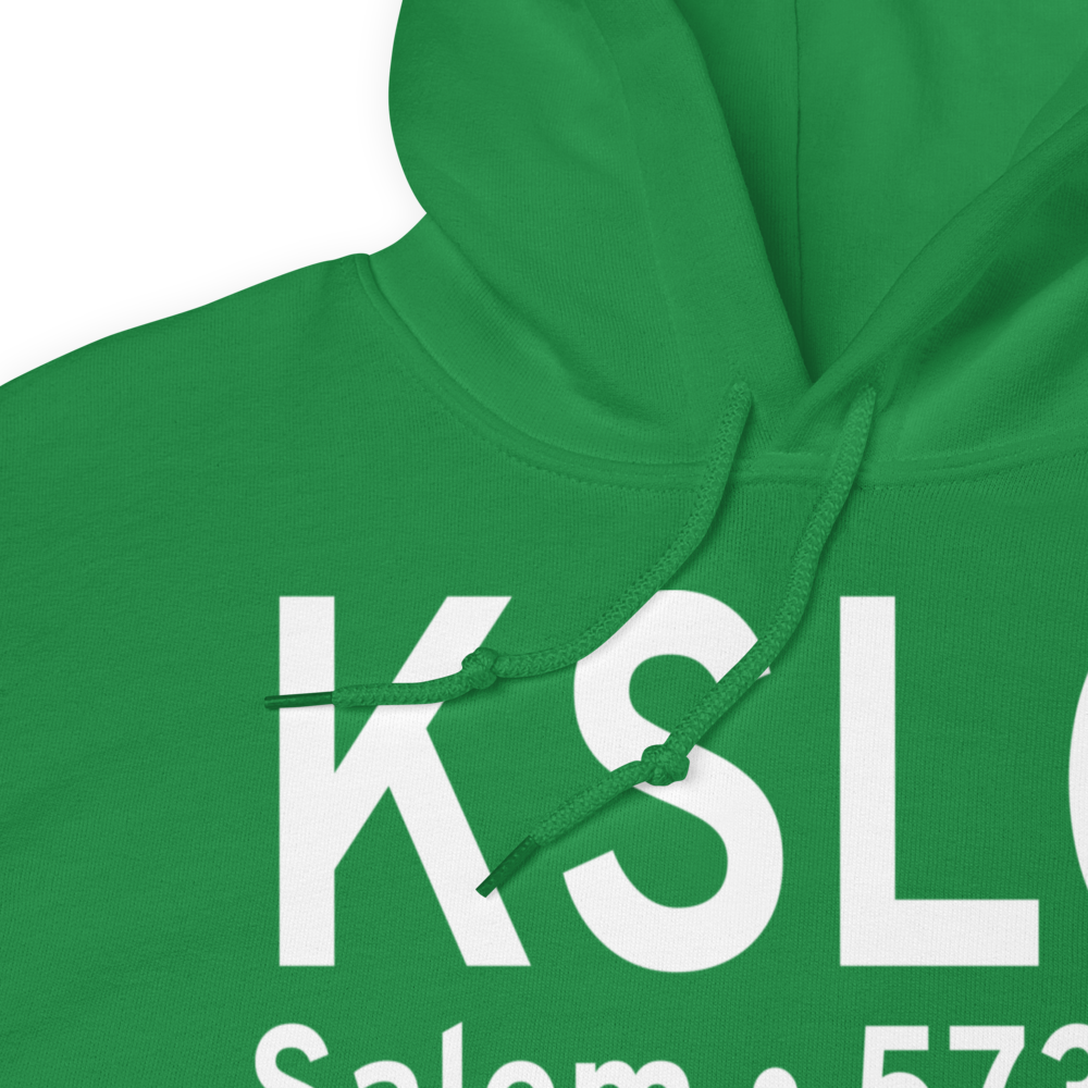Salem Leckrone Airport (KSLO) ICAO Hoodie Sweatshirt 