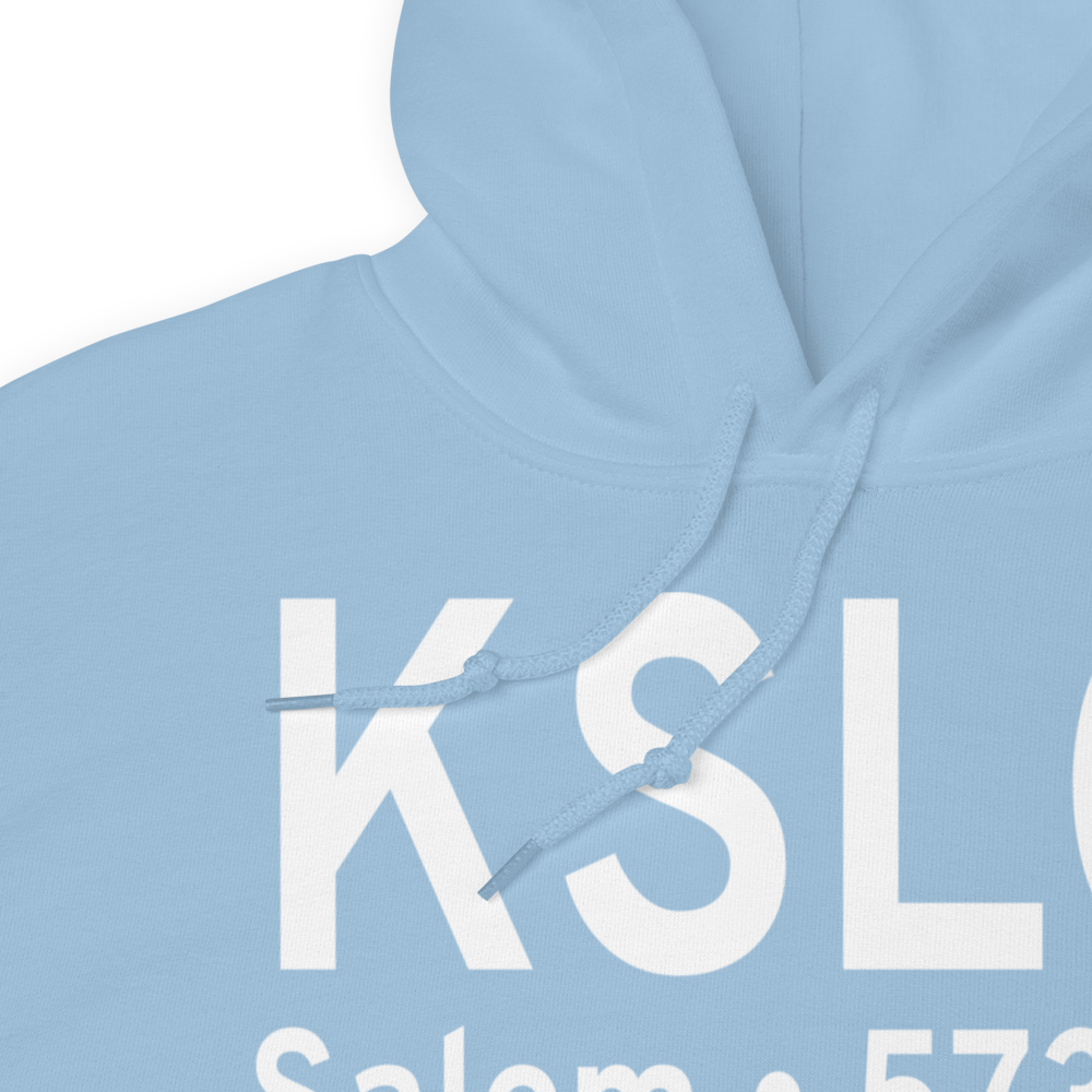 Salem Leckrone Airport (KSLO) ICAO Hoodie Sweatshirt 
