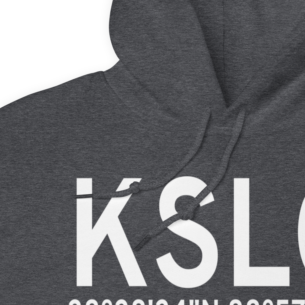 Salem Leckrone Airport (KSLO) ICAO Hoodie Sweatshirt 