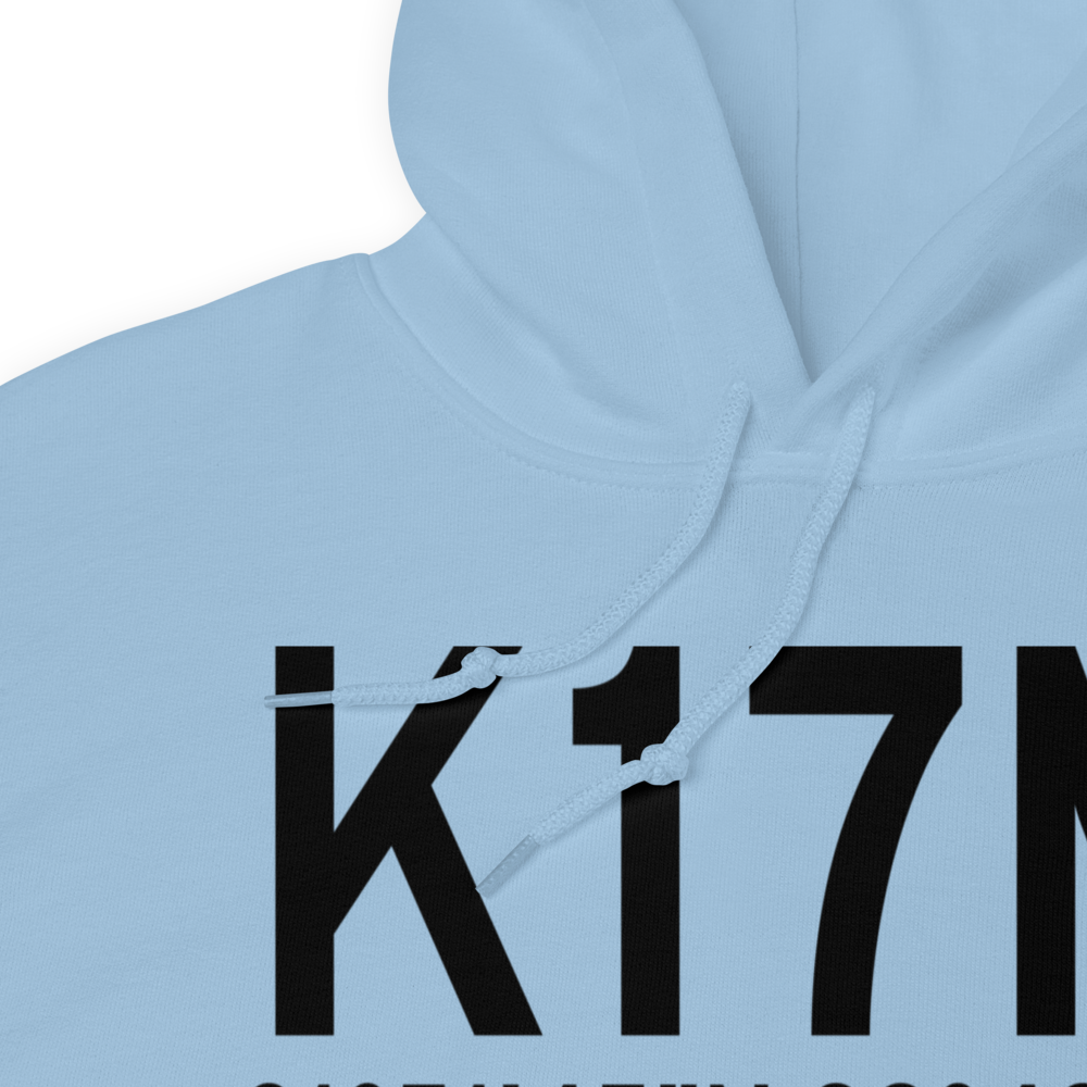 Magee Municipal Airport (K17M) ICAO Hoodie Sweatshirt 