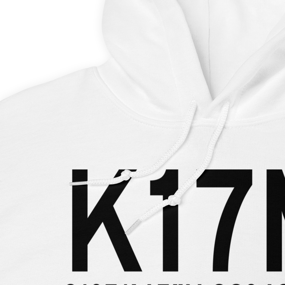 Magee Municipal Airport (K17M) ICAO Hoodie Sweatshirt 