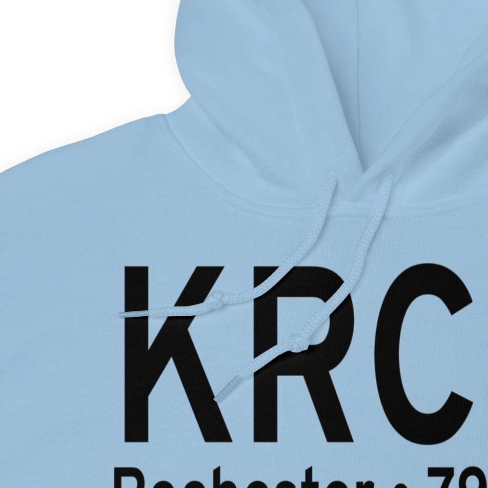 Fulton County Airport (KRCR) ICAO Hoodie Sweatshirt 