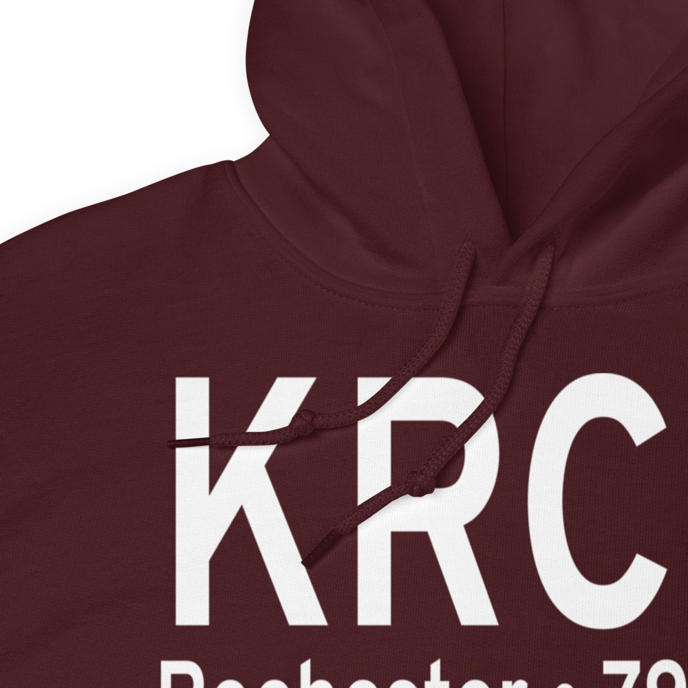 Fulton County Airport (KRCR) ICAO Hoodie Sweatshirt 