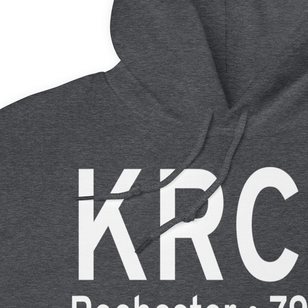 Fulton County Airport (KRCR) ICAO Hoodie Sweatshirt 
