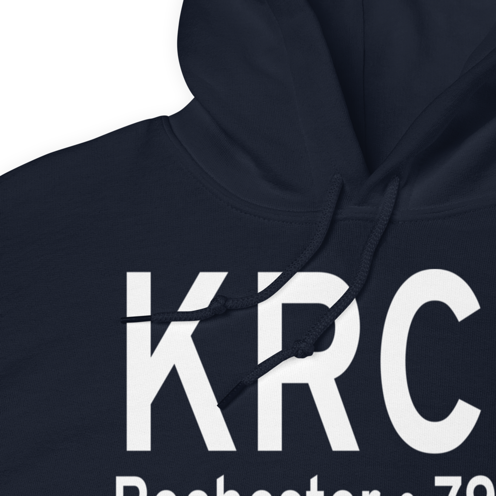 Fulton County Airport (KRCR) ICAO Hoodie Sweatshirt 