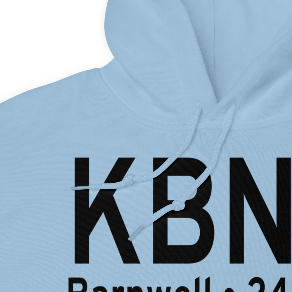 Barnwell Regional Airport (KBNL) ICAO Hoodie Sweatshirt 