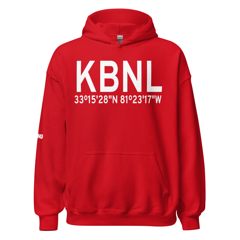Barnwell Regional Airport (KBNL) ICAO Hoodie Sweatshirt 