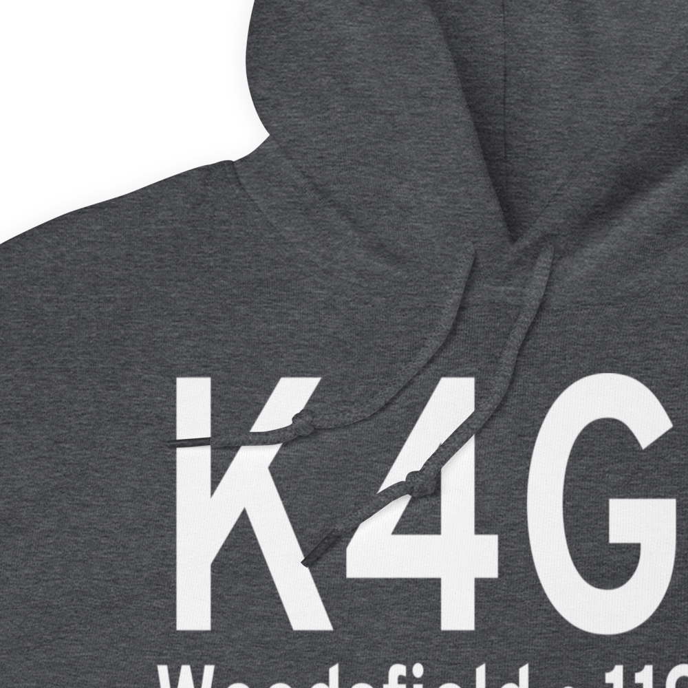 Monroe County Airport (K4G5) ICAO Hoodie Sweatshirt 