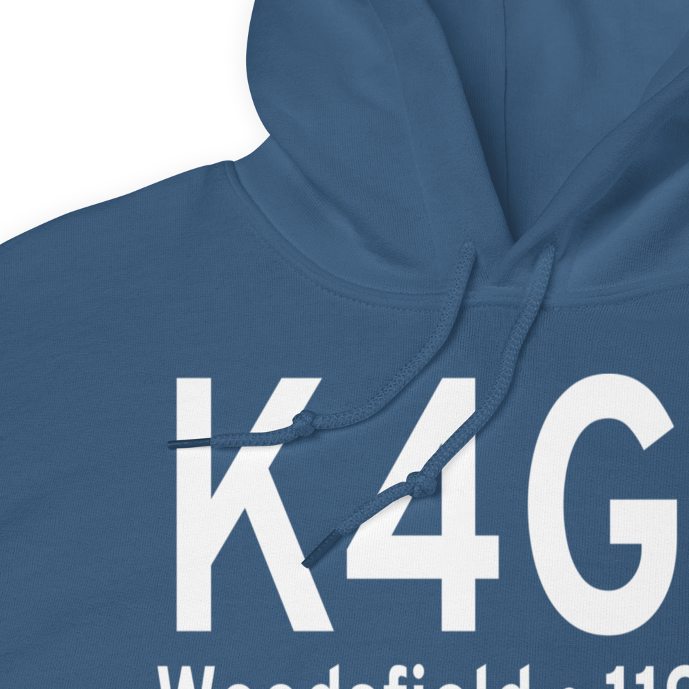 Monroe County Airport (K4G5) ICAO Hoodie Sweatshirt 