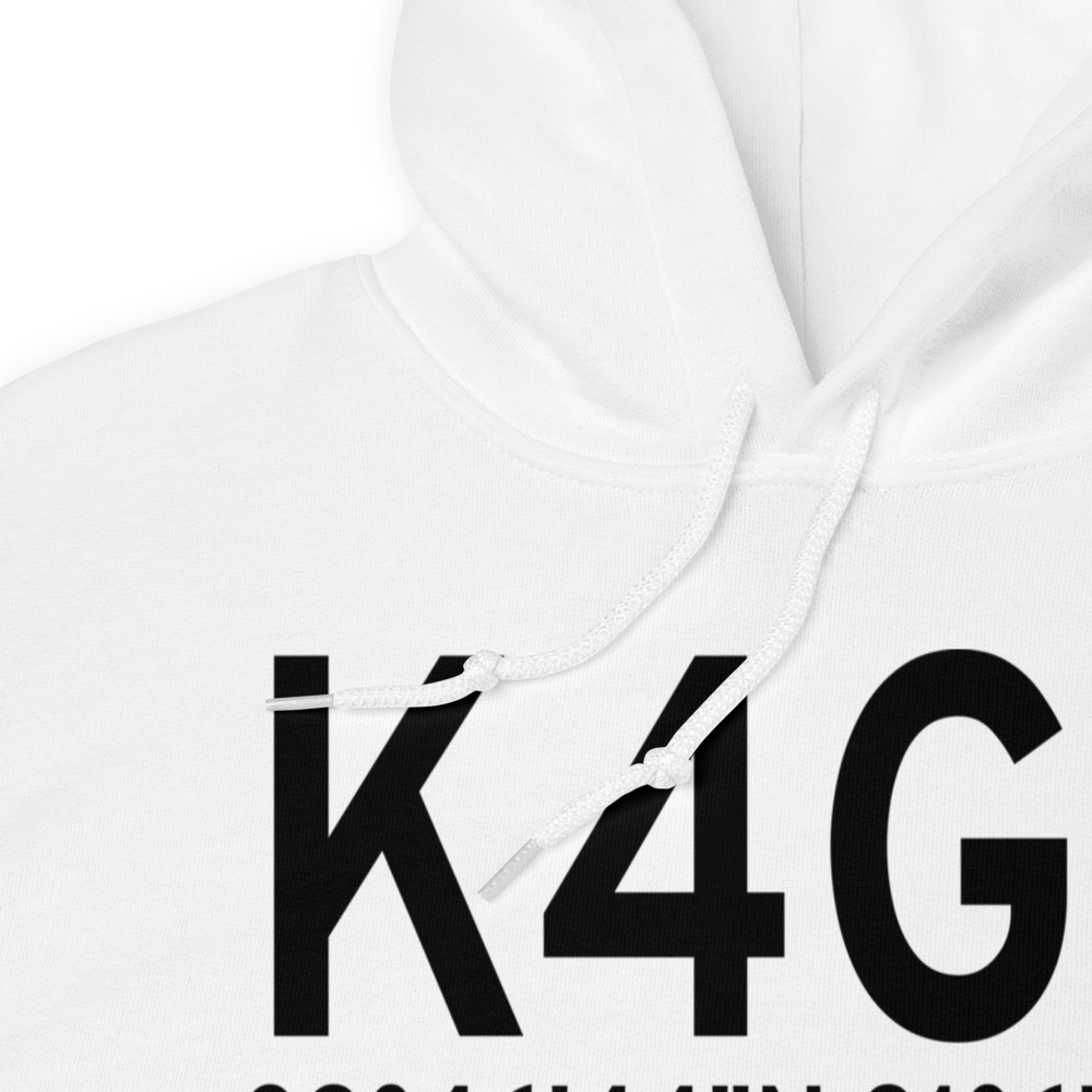 Monroe County Airport (K4G5) ICAO Hoodie Sweatshirt 
