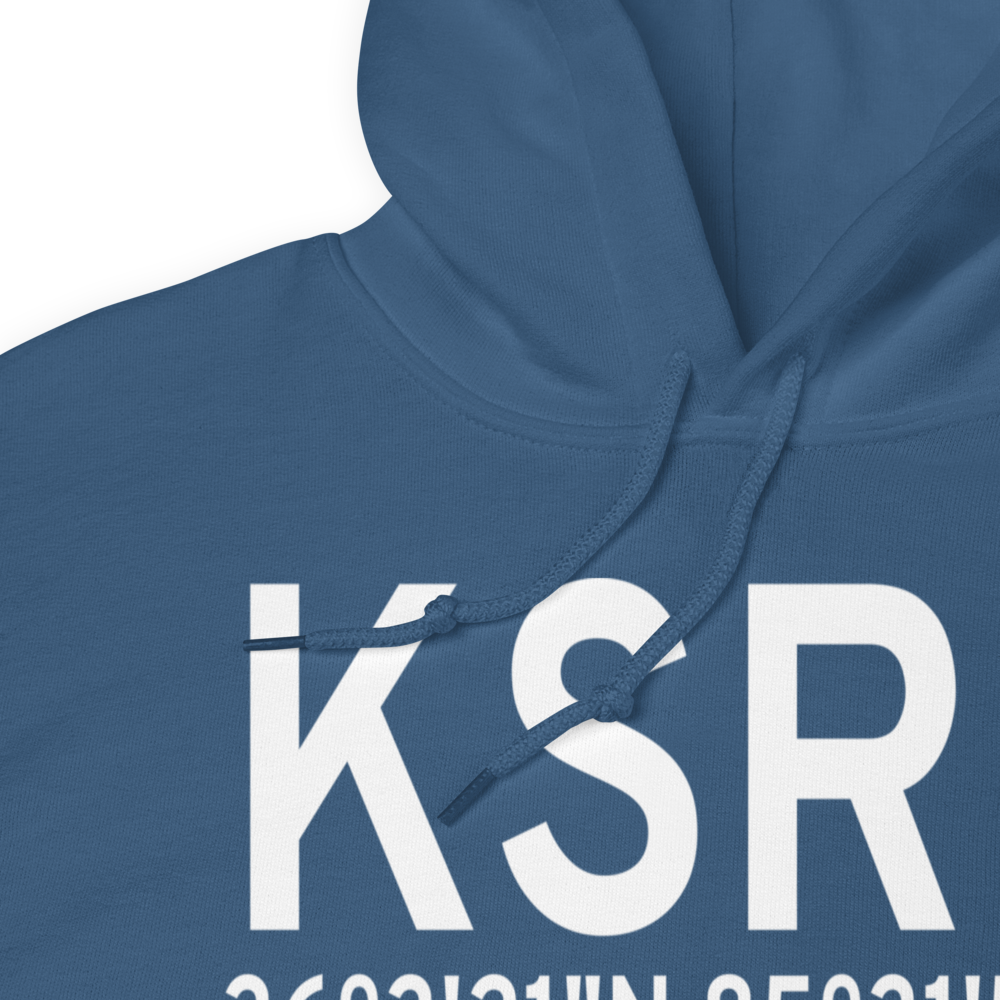 Upper Cumberland Regional Airport (KSRB) ICAO Hoodie Sweatshirt 