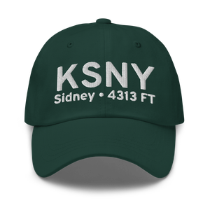 Sidney Municipal-Lloyd W Carr Field (KSNY) ICAO Hat