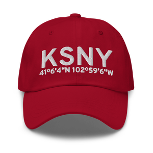Sidney Municipal-Lloyd W Carr Field (KSNY) ICAO Hat