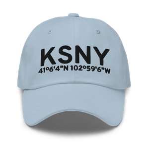 Sidney Municipal-Lloyd W Carr Field (KSNY) ICAO Hat