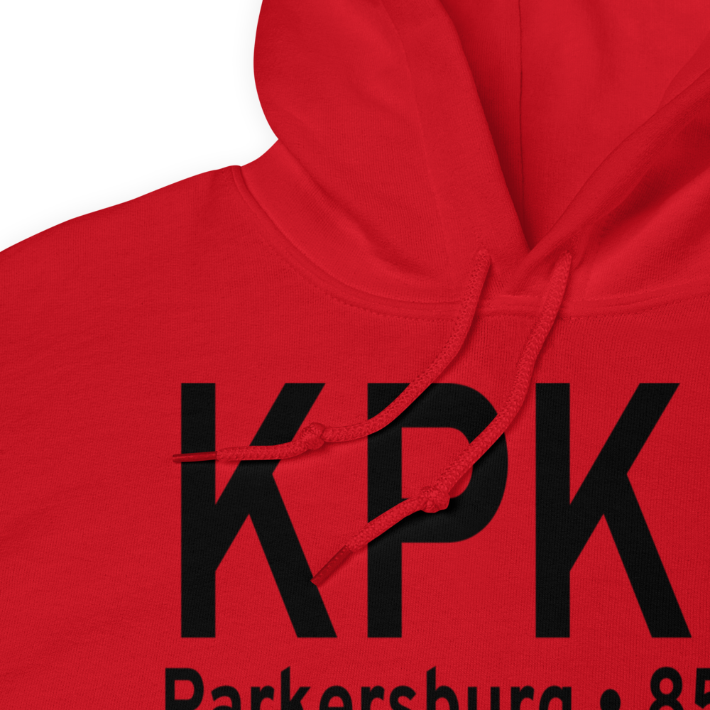 Mid Ohio Valley Regional Airport (KPKB) ICAO Hoodie Sweatshirt 