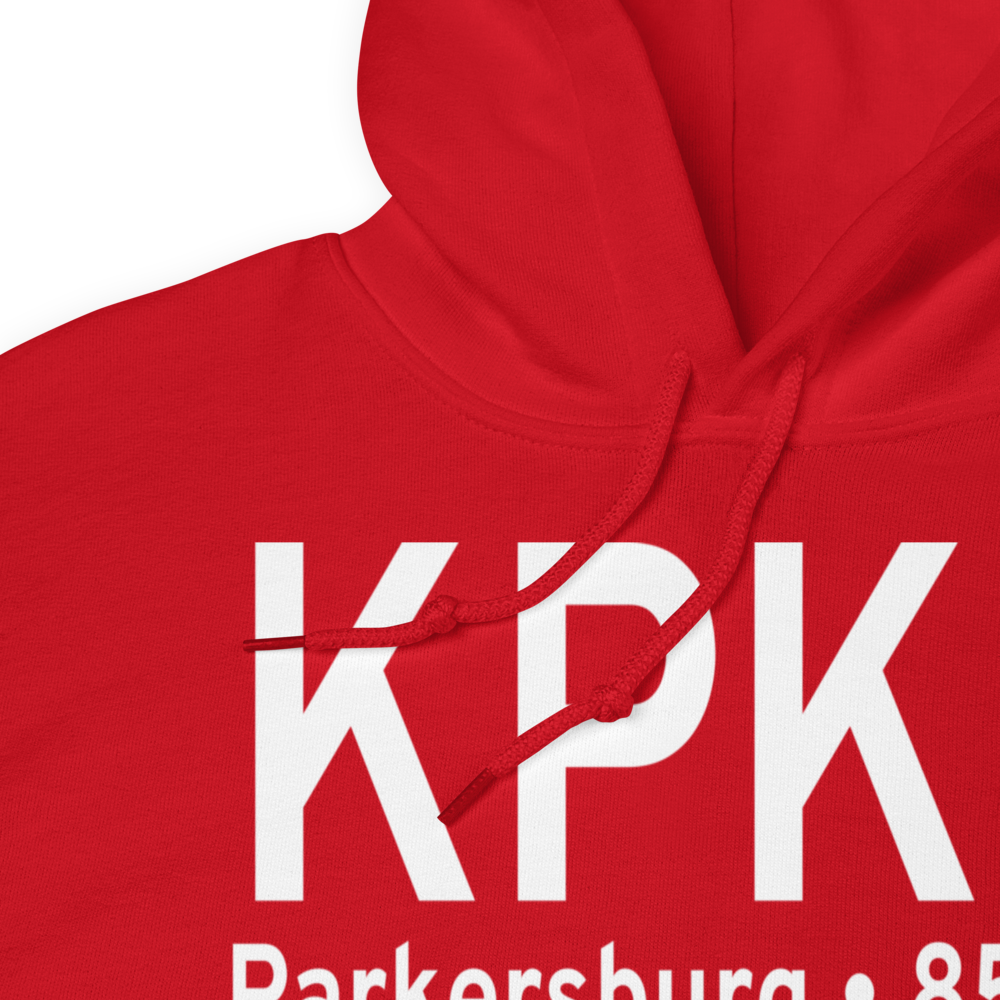 Mid Ohio Valley Regional Airport (KPKB) ICAO Hoodie Sweatshirt 