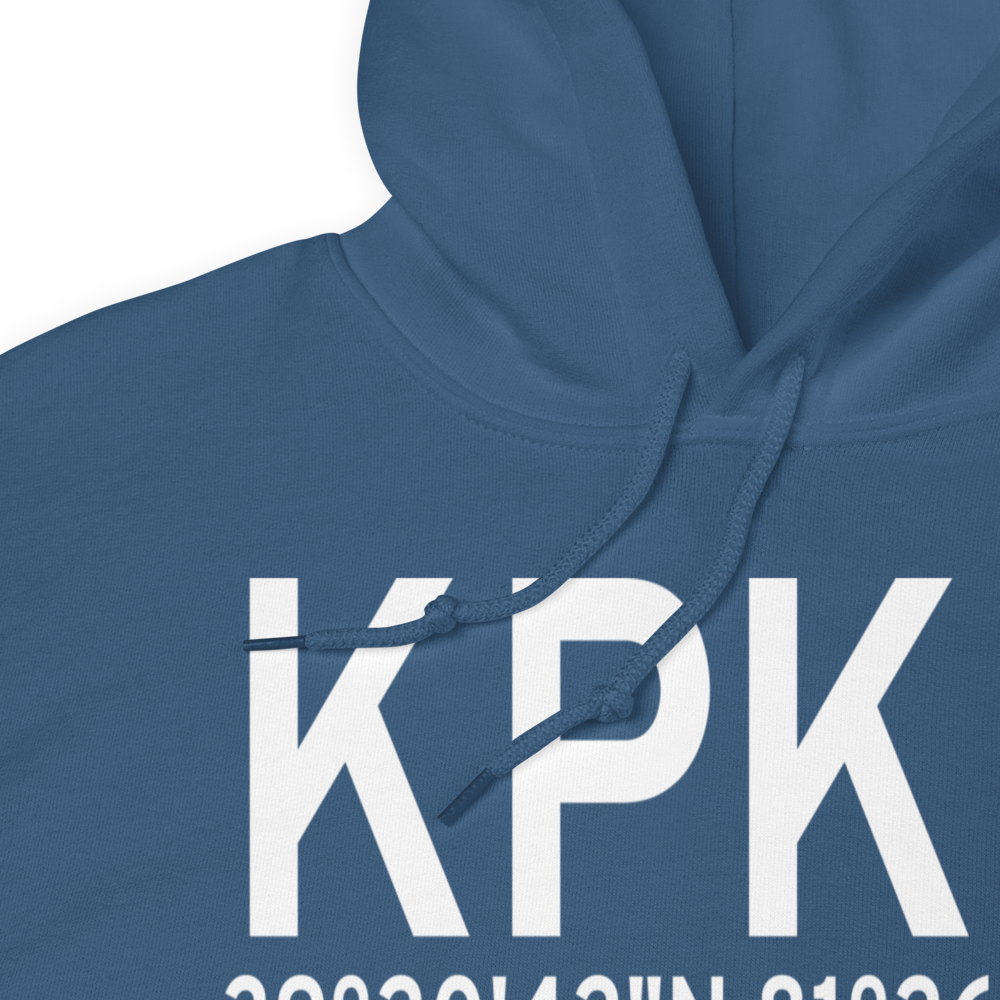 Mid Ohio Valley Regional Airport (KPKB) ICAO Hoodie Sweatshirt 