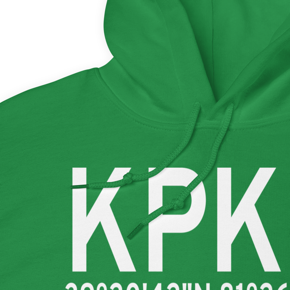 Mid Ohio Valley Regional Airport (KPKB) ICAO Hoodie Sweatshirt 