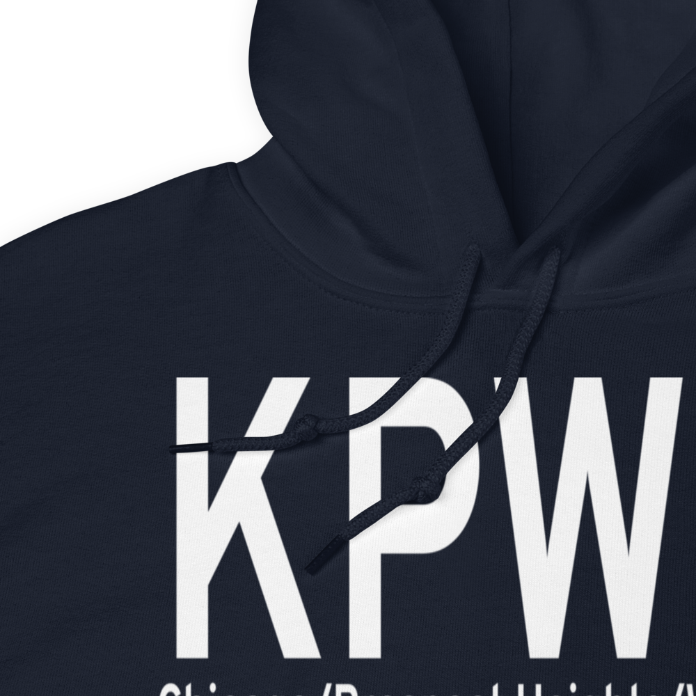 Chicago Executive Airport (KPWK) ICAO Hoodie Sweatshirt 