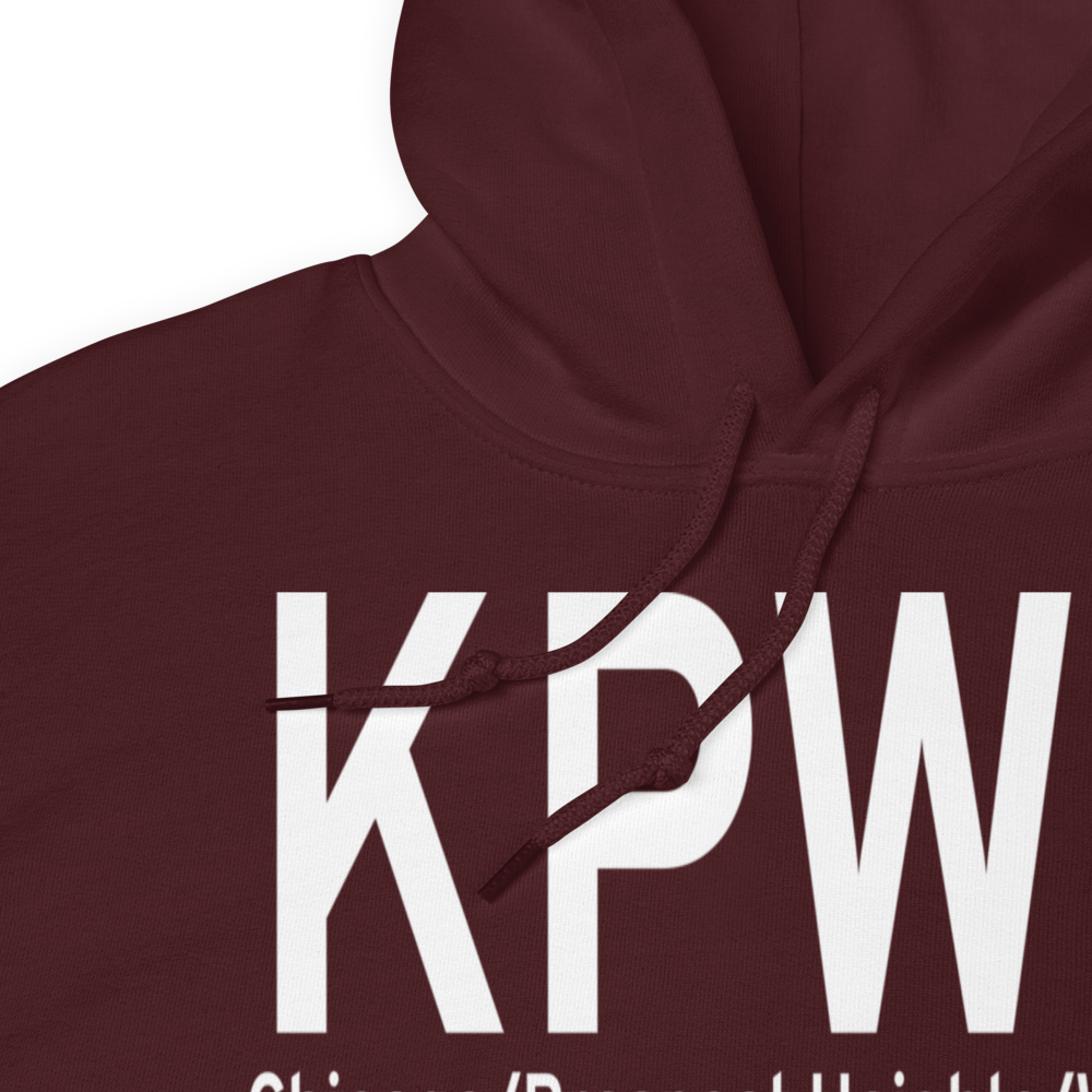 Chicago Executive Airport (KPWK) ICAO Hoodie Sweatshirt 