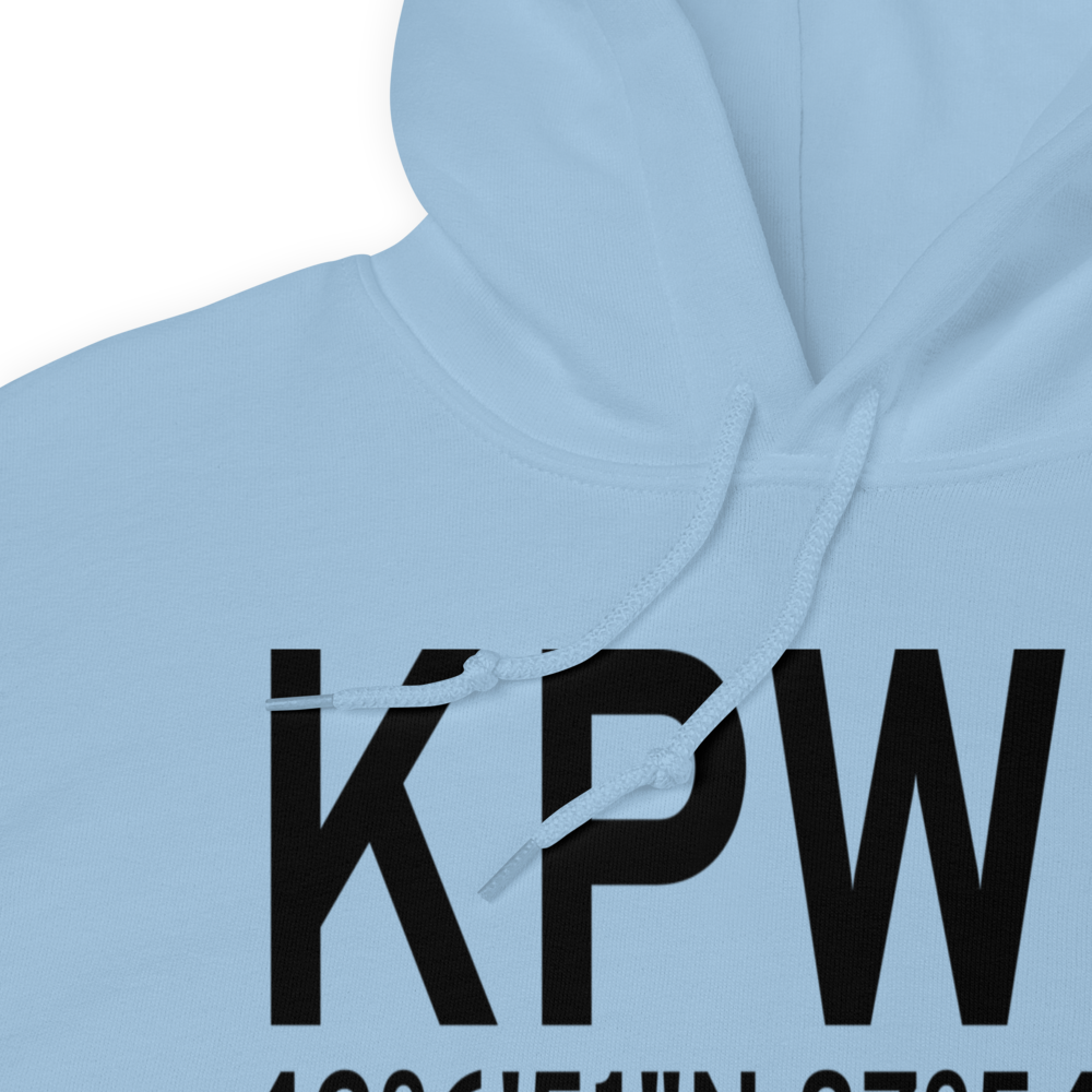 Chicago Executive Airport (KPWK) ICAO Hoodie Sweatshirt 