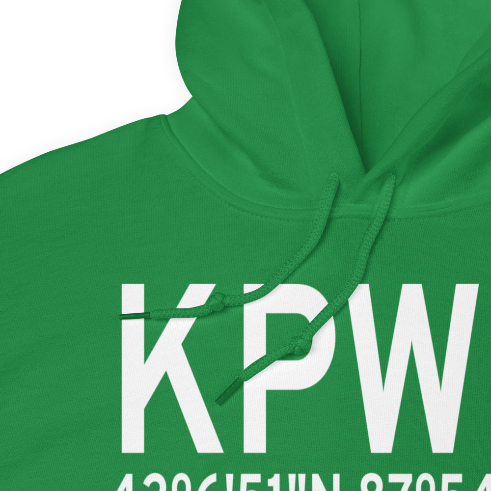 Chicago Executive Airport (KPWK) ICAO Hoodie Sweatshirt 