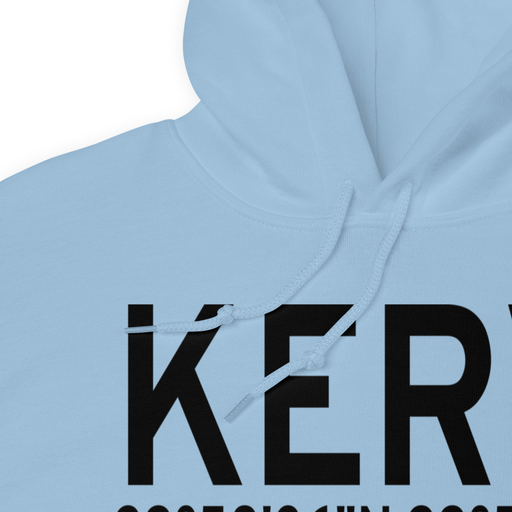 Kerrville Municipal Louis Schreiner Field (KERV) ICAO Hoodie Sweatshirt 