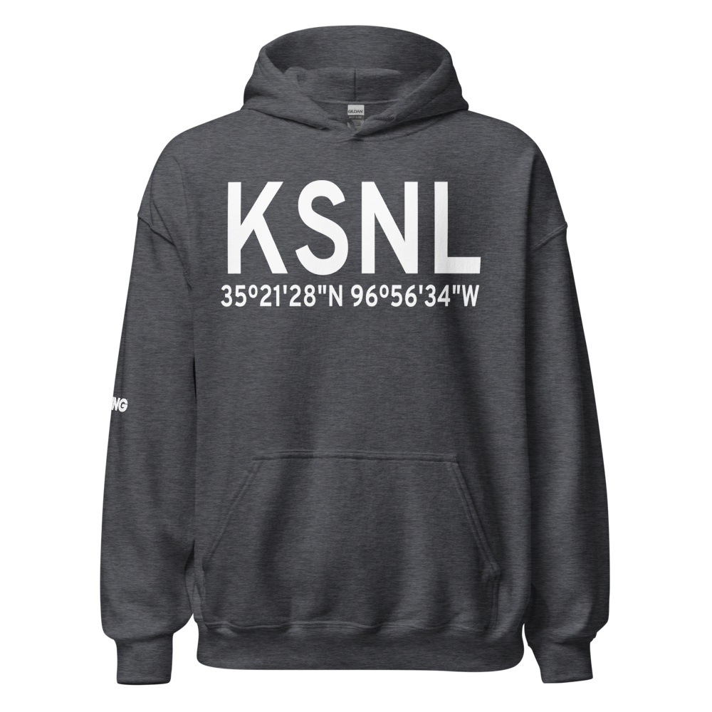 Shawnee Regional Airport (KSNL) ICAO Hoodie Sweatshirt 