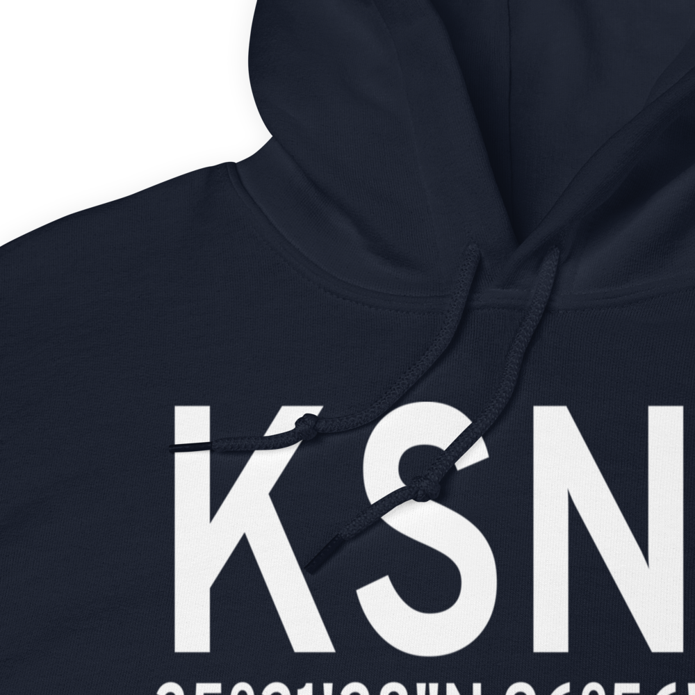 Shawnee Regional Airport (KSNL) ICAO Hoodie Sweatshirt 