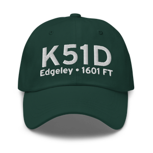 Edgeley Municipal Airport (K51D) ICAO Hat