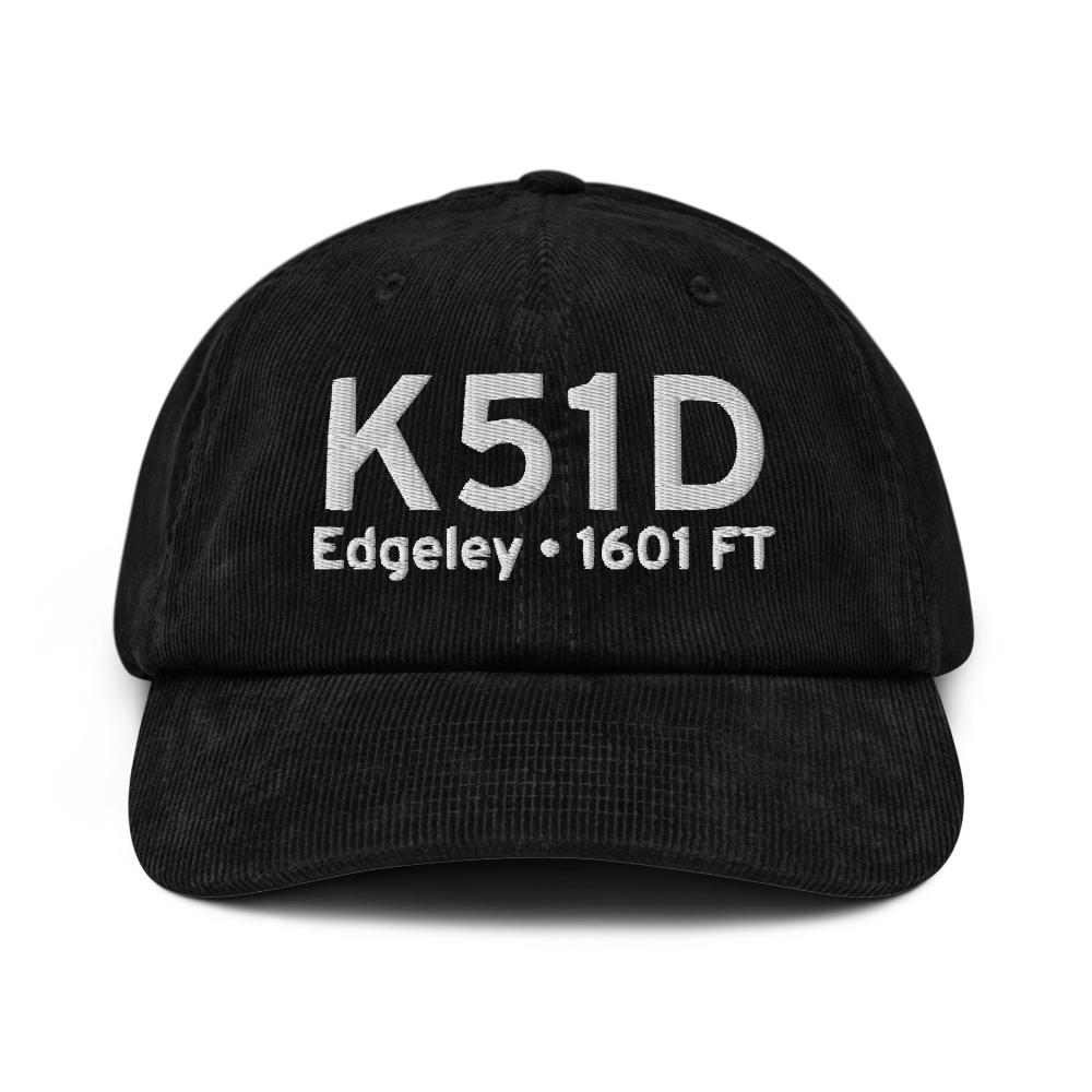 Edgeley Municipal Airport (K51D) ICAO Hat 