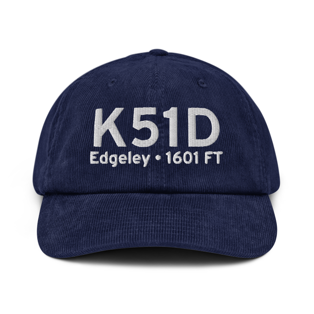Edgeley Municipal Airport (K51D) ICAO Hat 