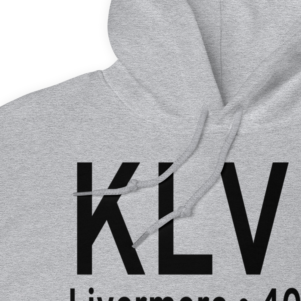 Livermore Municipal Airport (KLVK) ICAO Hoodie Sweatshirt 