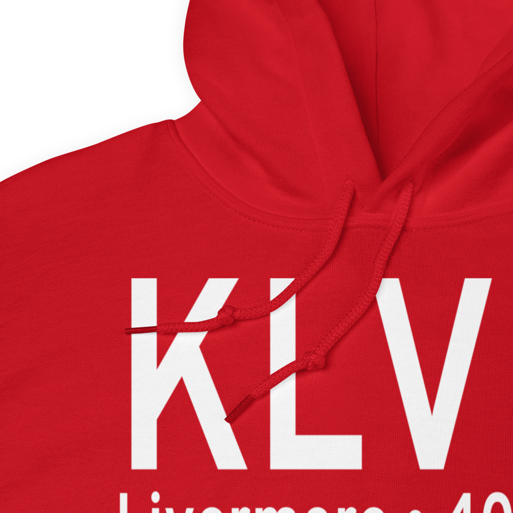 Livermore Municipal Airport (KLVK) ICAO Hoodie Sweatshirt 