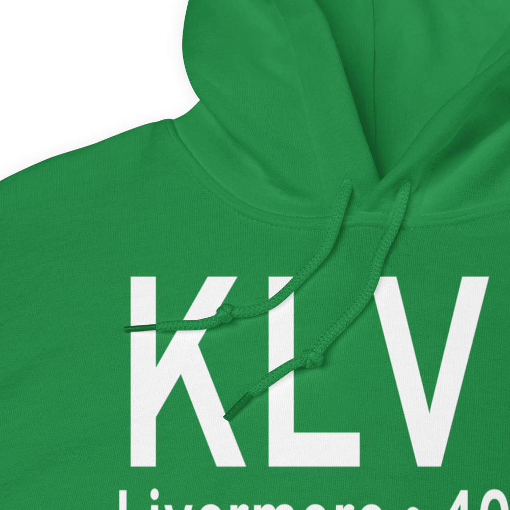 Livermore Municipal Airport (KLVK) ICAO Hoodie Sweatshirt 