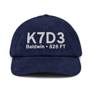 Baldwin Municipal Airport (K7D3) ICAO Hat