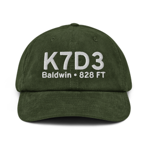 Baldwin Municipal Airport (K7D3) ICAO Hat