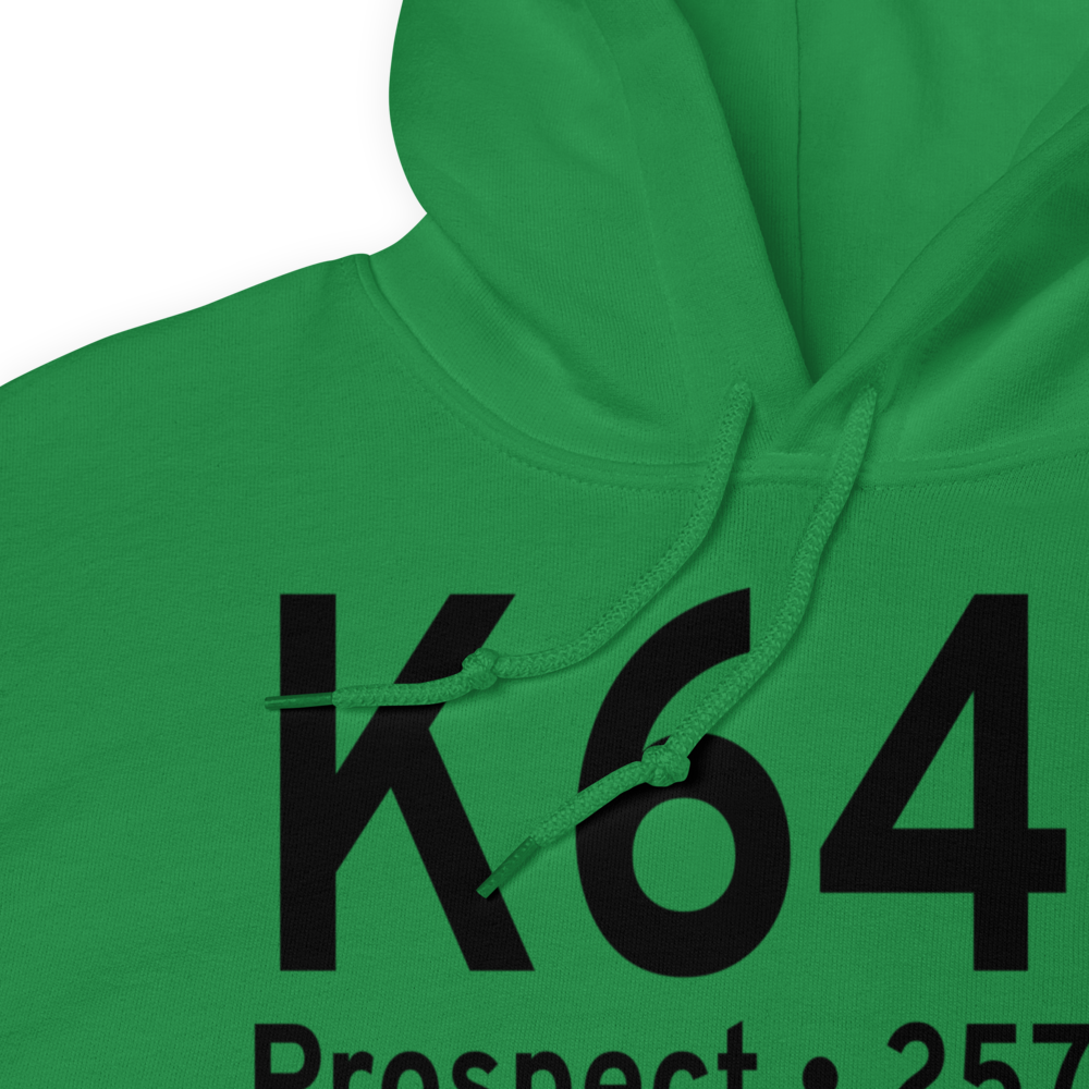 Prospect State Airport (K64S) ICAO Hoodie Sweatshirt 