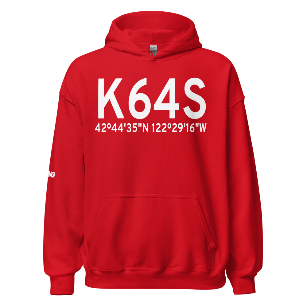 Prospect State Airport (K64S) ICAO Hoodie Sweatshirt 