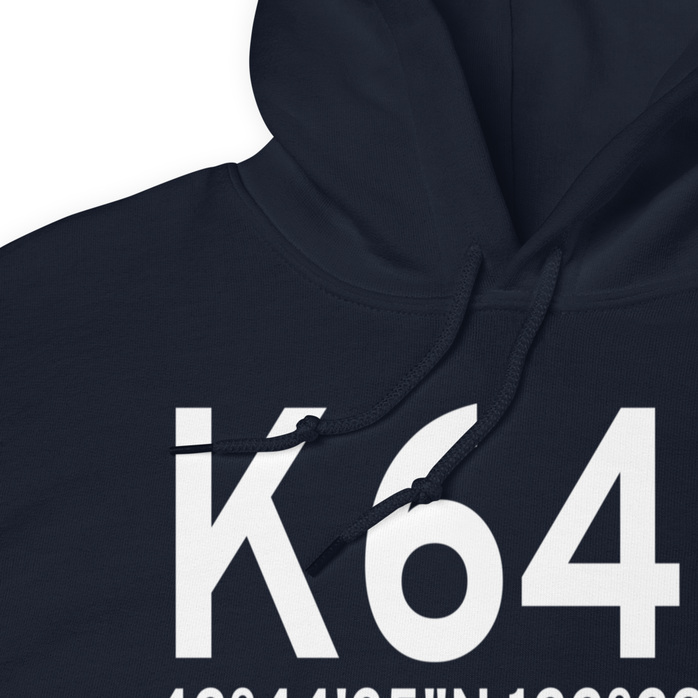 Prospect State Airport (K64S) ICAO Hoodie Sweatshirt 