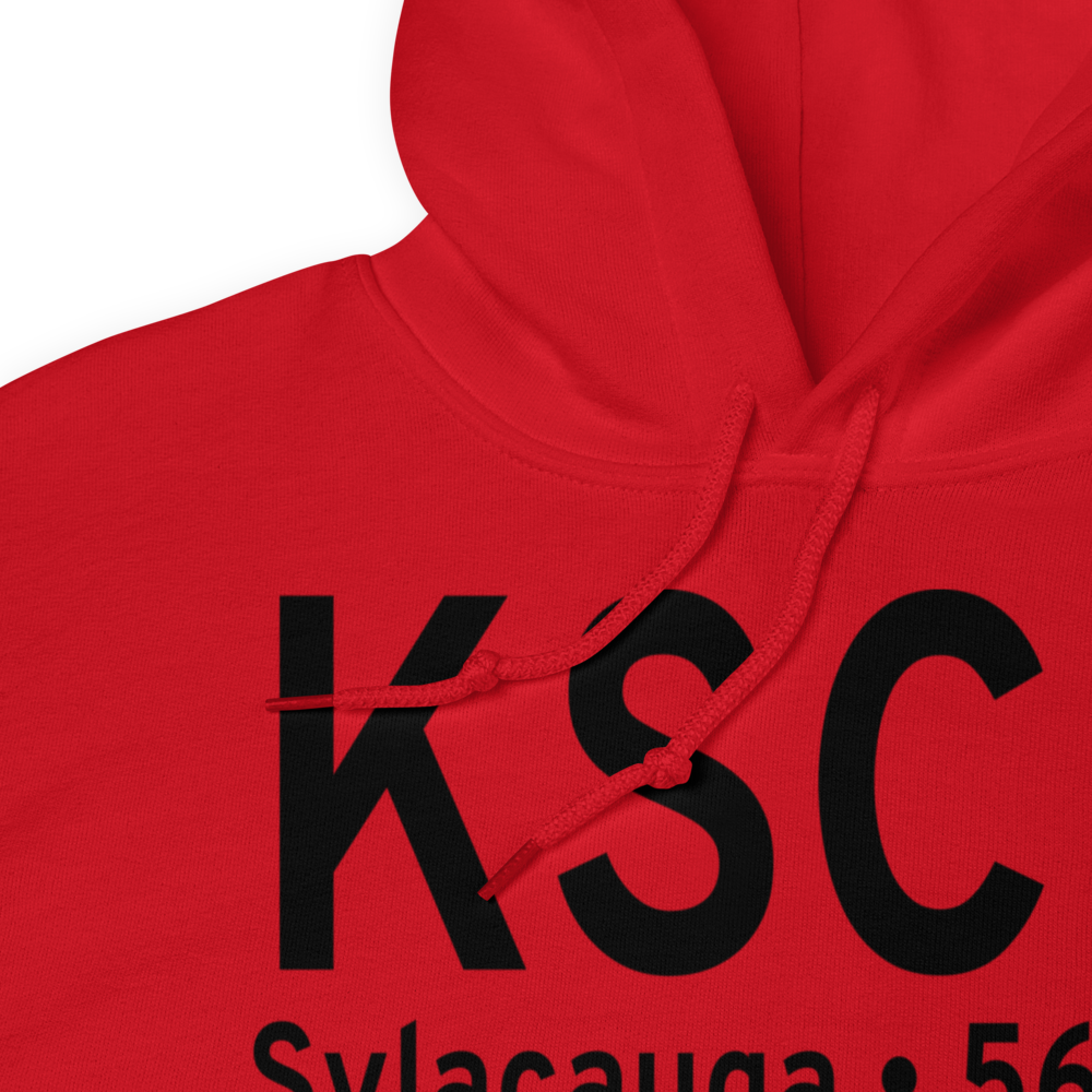 Merkel Field Sylacauga Municipal Airport (KSCD) ICAO Hoodie Sweatshirt 