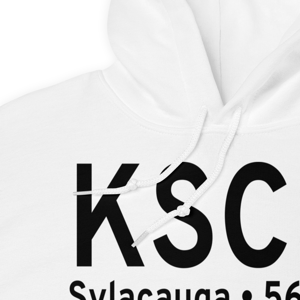 Merkel Field Sylacauga Municipal Airport (KSCD) ICAO Hoodie Sweatshirt 
