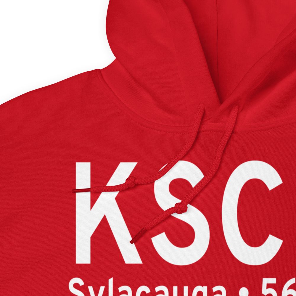 Merkel Field Sylacauga Municipal Airport (KSCD) ICAO Hoodie Sweatshirt 