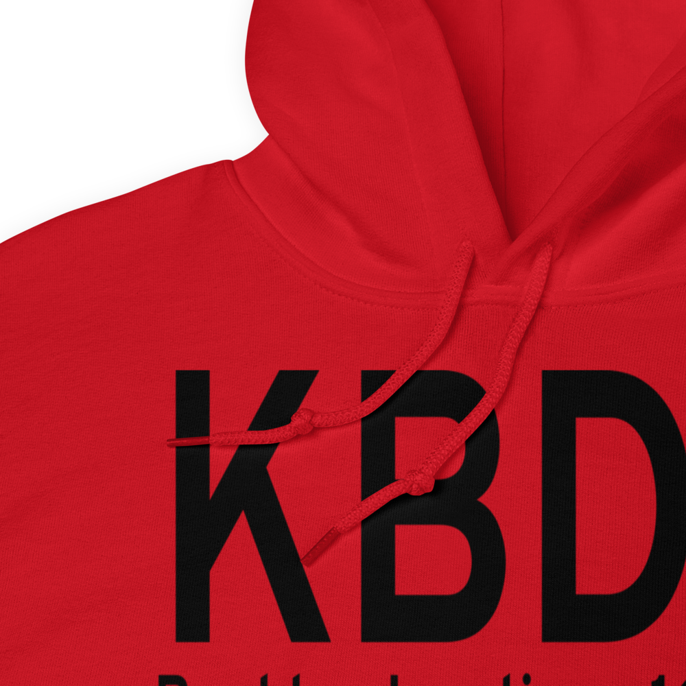 Boulder Junction Payzer Airport (KBDJ) ICAO Hoodie Sweatshirt 