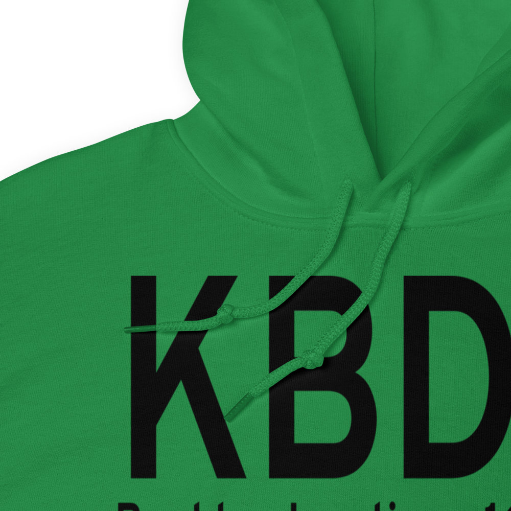 Boulder Junction Payzer Airport (KBDJ) ICAO Hoodie Sweatshirt 