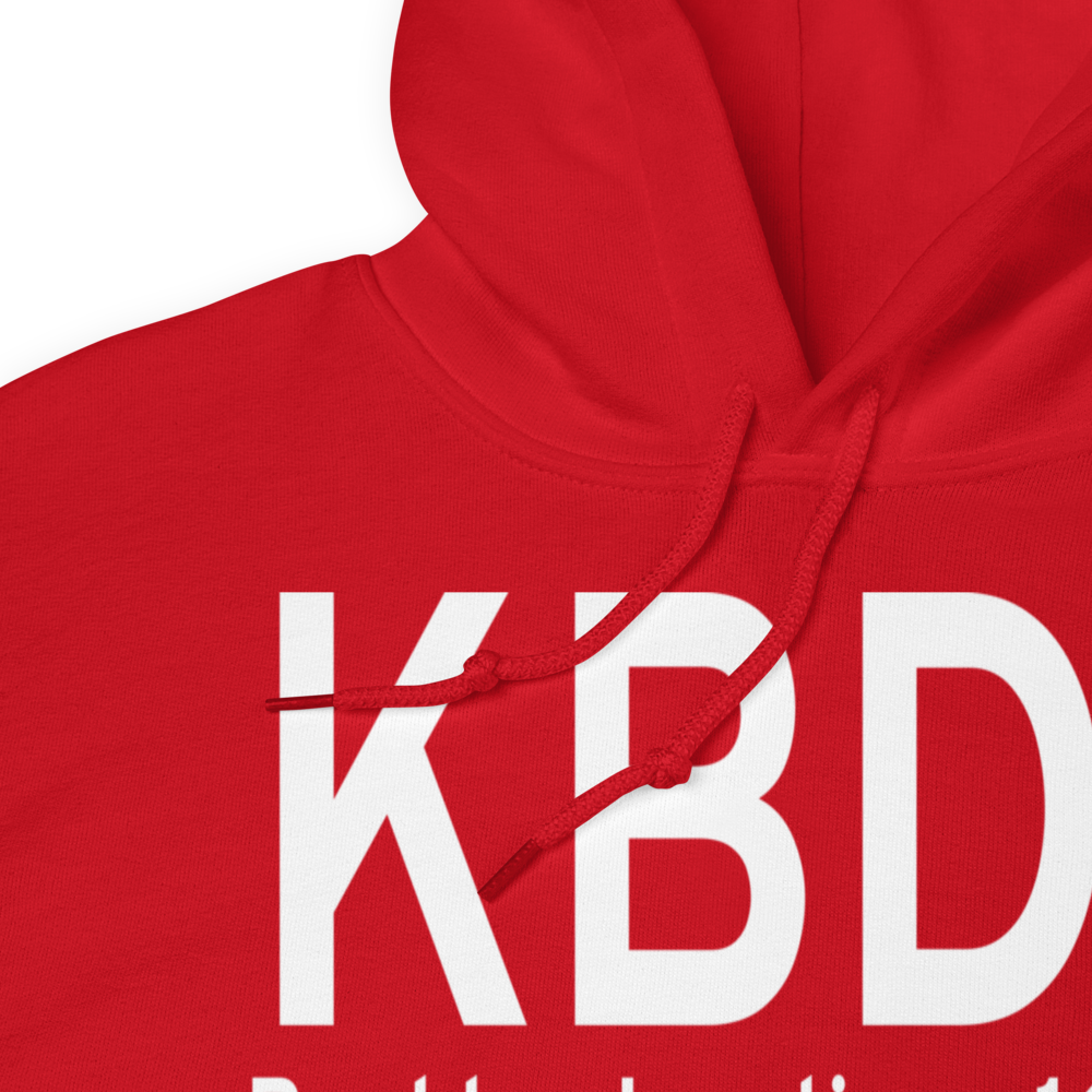 Boulder Junction Payzer Airport (KBDJ) ICAO Hoodie Sweatshirt 