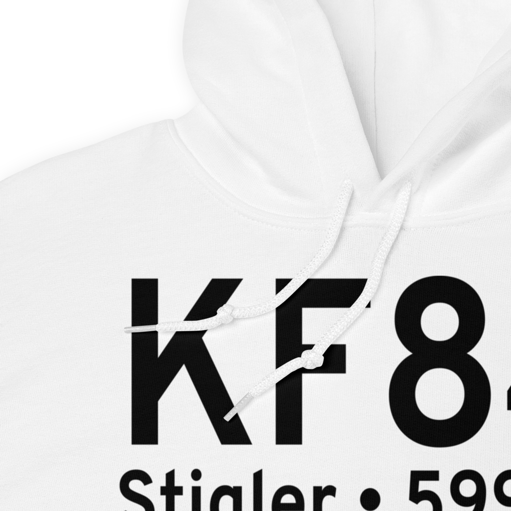 Stigler Regional Airport (KF84) ICAO Hoodie Sweatshirt 